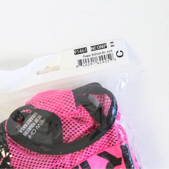 Andrew Christian Power Bottom Air Jock Neon Pink Mesh Men Underwear new NWT Med - Picture 8 of 9